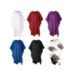 1PC Random Color Waterproof Salon Hair Cutting Cape Barber Hairdressing Haircut Cloak Apron Shaving Cloth 90*60cm