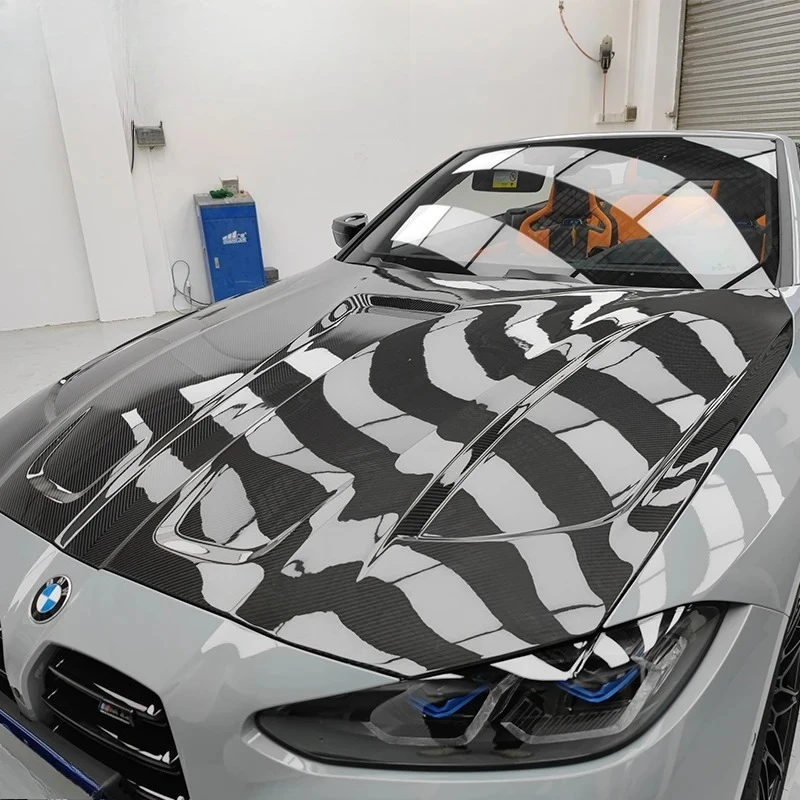 

Paktechz Prepreg Carbon Fiber Bodykit Engine Hood Bonnet for BMW G8x M3 G80 M4 G82 G83