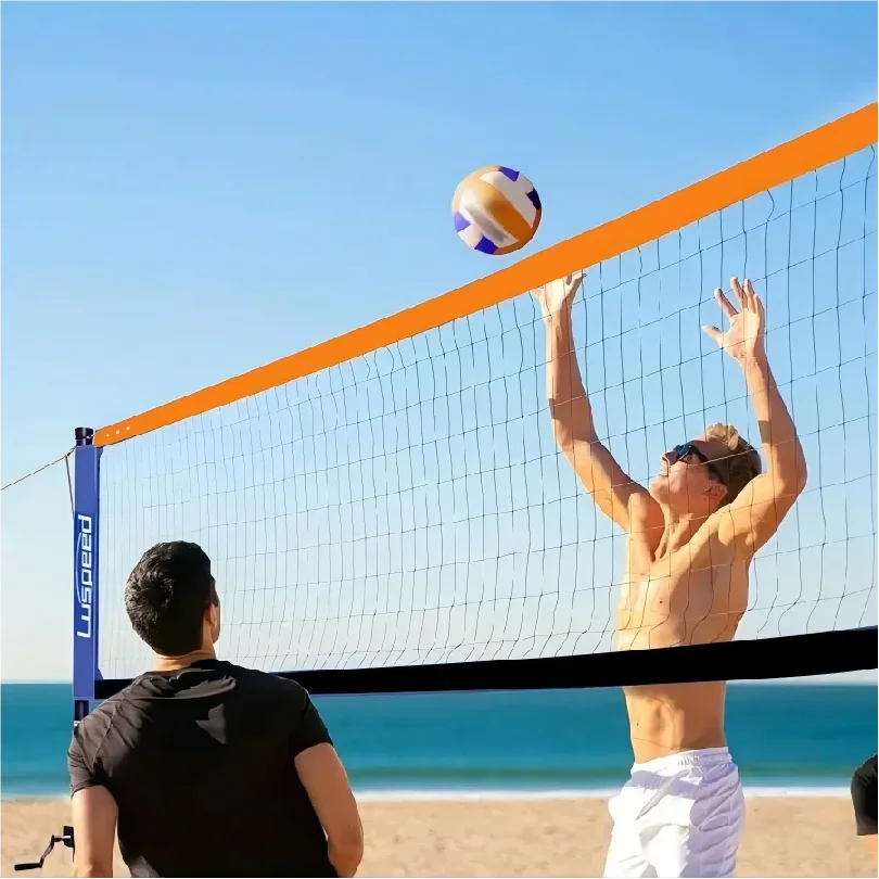 Portable Indoor and Outdoor Volleyball Net,volleyball,and Badminton, Suitable for Backyard,indoor/outdoor Use! (excluding Stand)