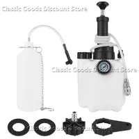 New 3L+1L Large Capacity 1Set Brake oil replacement pot Car Brake Fluid Replacement Tool Brake Fluid Drained Bleeder Vacuum Pump