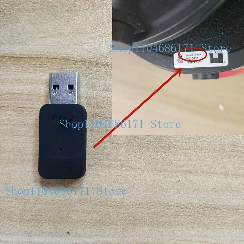 L USB Dongle Receiver Adapter for Kingston HyperX cloud alpha wireless usb dongle（(M/D code starts with 24)）