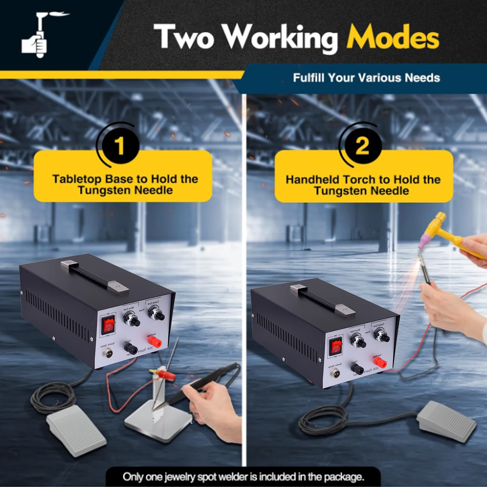영구 보석 용접기 300W 보석 금은 용접기 휴대용 110V 30A 스팟 용접 도구 (은, 강철, 백금용)
