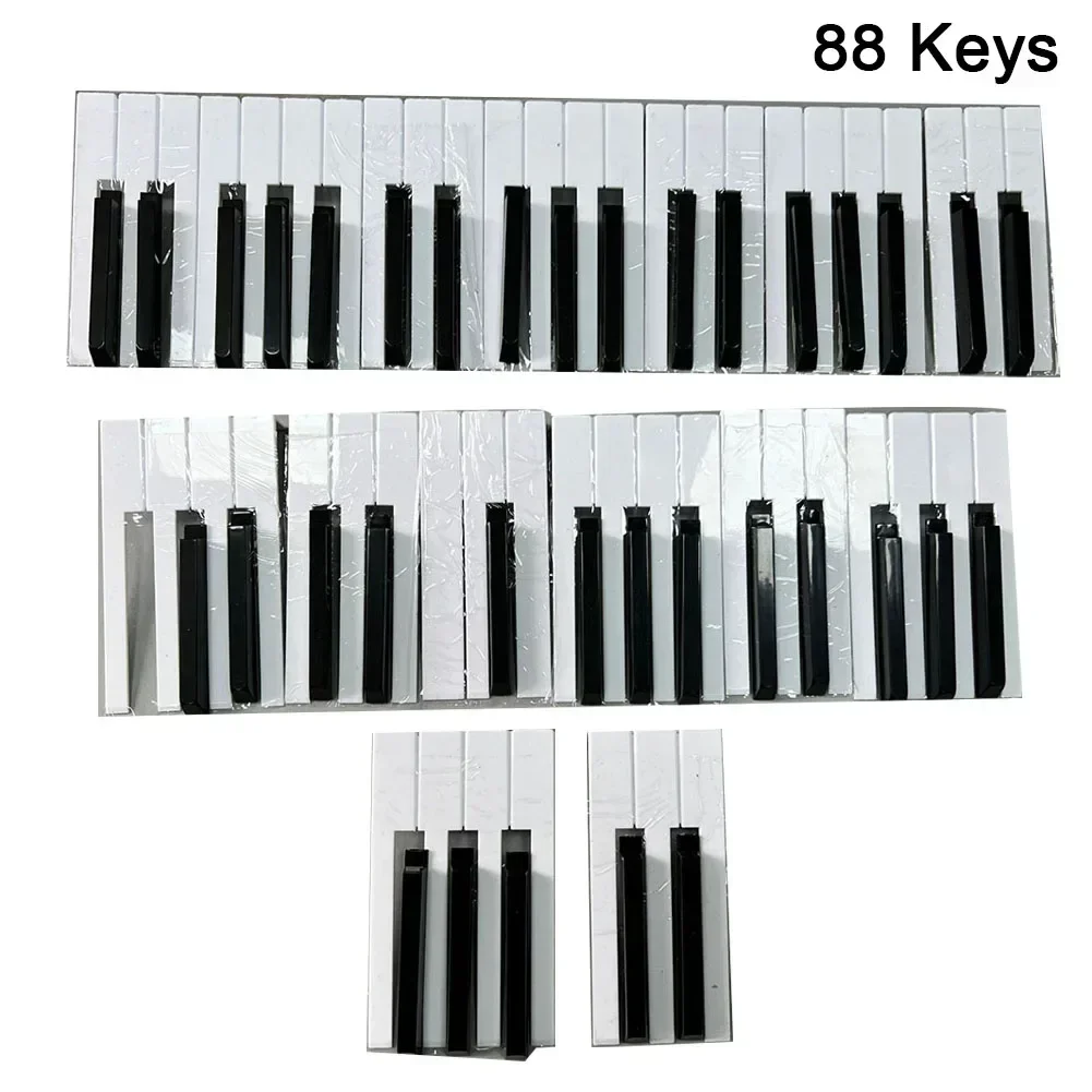 Piano Keytops Piano Keys 36 Piano Keytops 52 Piano Keytops 15*11*5cm 88 Piano Keytops Accessories Easy To Install