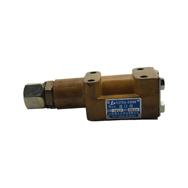 

Valve Type Construction Machinery Parts YJ375A-50000 Inlet Pressure Valve