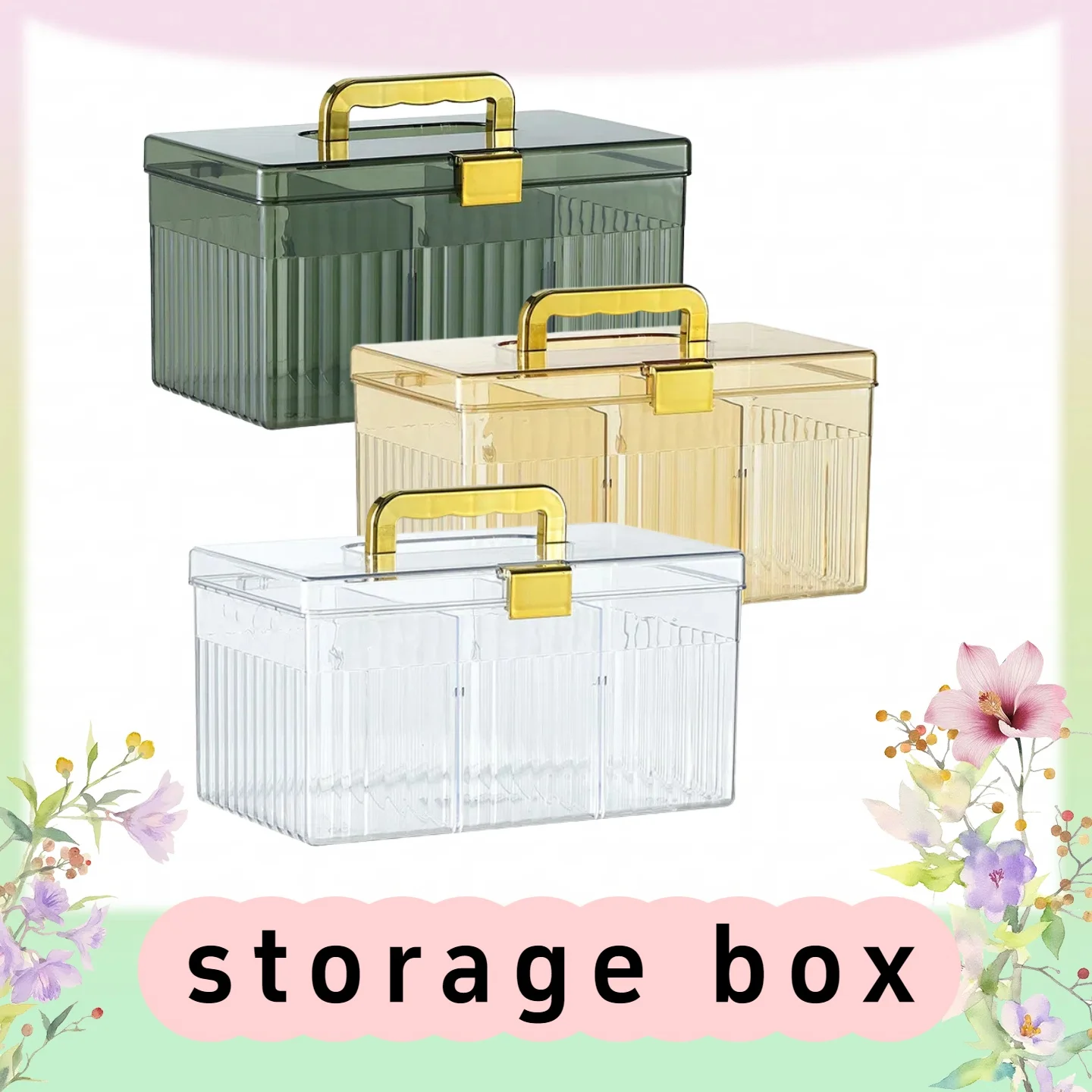 

Домашний настольный ящик для хранения, отдельный косметический органайзер, контейнер для косметики, мелких предметов и домашнего хранения