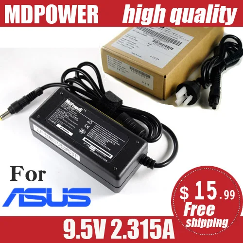 MDPOWER Dành Cho Laptop Asus Eee PC ASUS Eeepc 9.5V 2.315A Nguồn Laptop Adapter