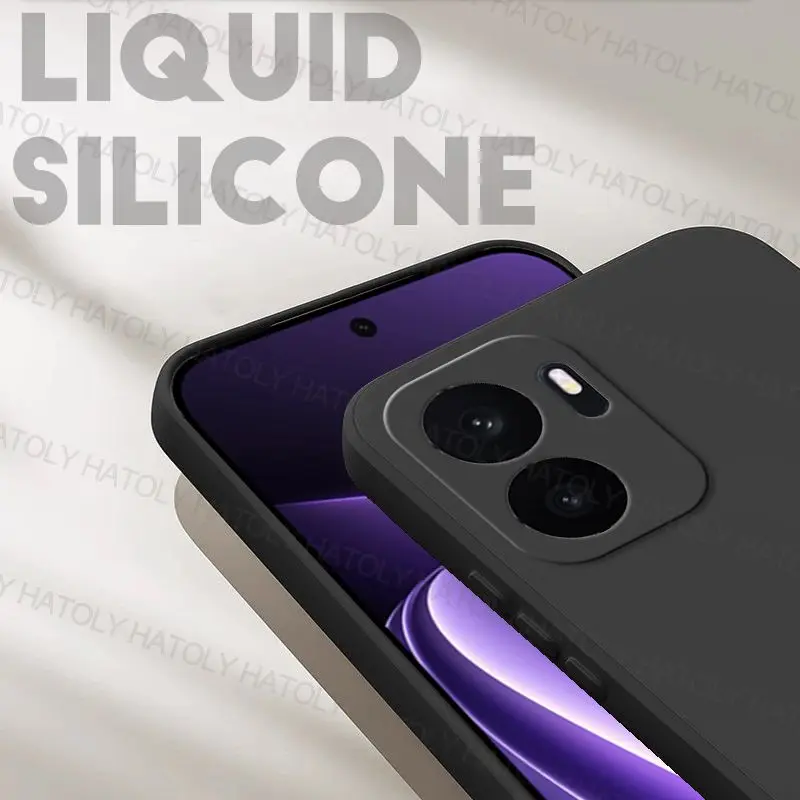 For OnePlus ACE 6 Ultra Phone Case Liquid Silicone OnePlus ACE 6 Ultra Cover Shockproof TPU Protective Cover OnePlus ACE 6 Ultra