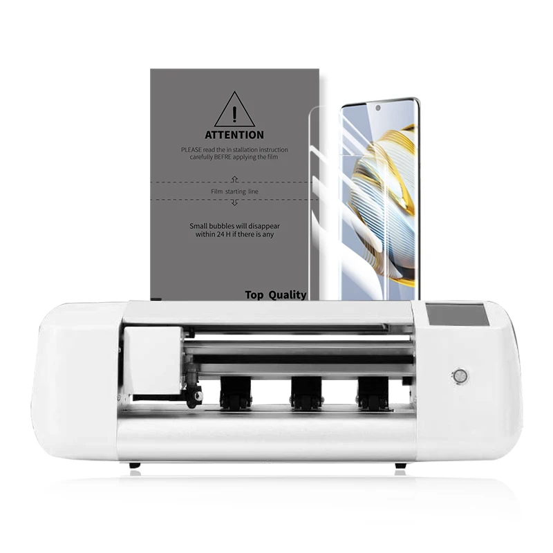 

Unlimited Cut Times Mobile Phone Hydrogel Tpu Film Sheet Screen Protector Cutting Machines