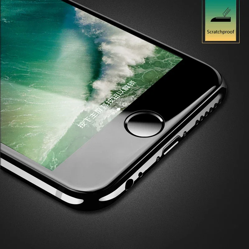 Vidrio Protector para iPhone, Protector de pantalla de vidrio templado para modelos 15, 14, 13, 12 Mini, 11 Pro, XS Max, XR, X, 8, 7 Plus, SE 2022, L01, 3 unidades