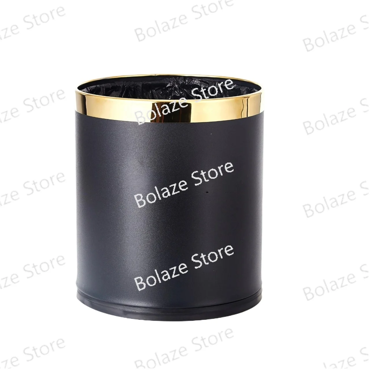 Double gold trash can, waste bucket, kitchen, living room, bathroom, toilet, home, Ktv, hotel, modeling