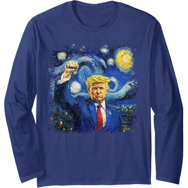 TRUMP VICTORY STARRY NIGHT - 2024 election celebration hoodie