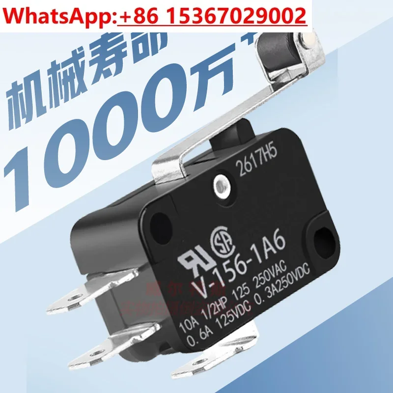 4PCS Original genuine stroke micro switch V-165-1C25 V-105-1A5 V-103-1A4-T /1C24-T