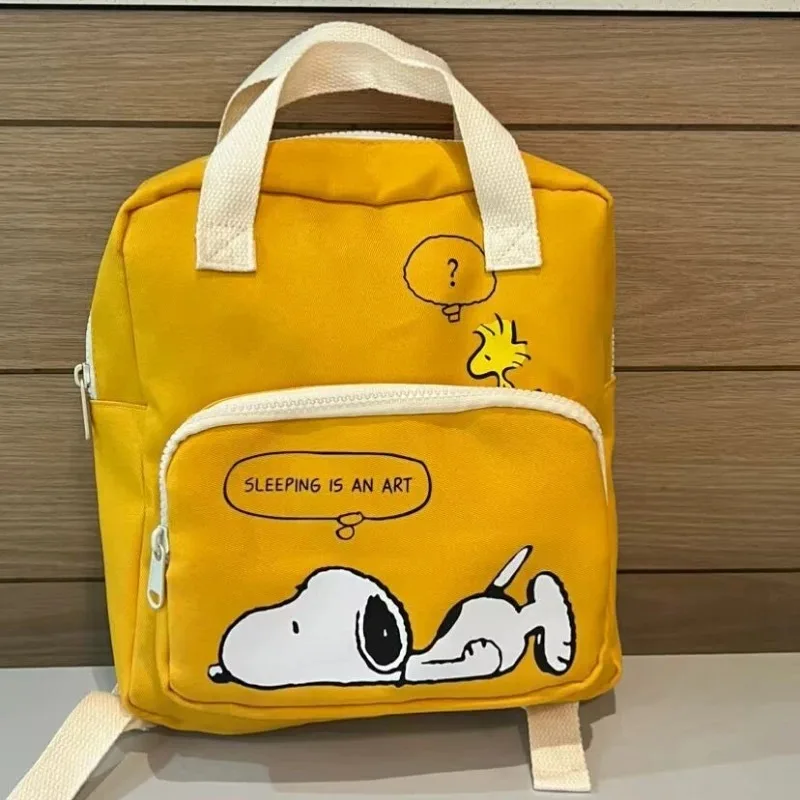 2026 Neuer Cartoon Snoopy Rucksack mit Großer Kapazität für Schulanfänger Modische Beliebte Reisetasche