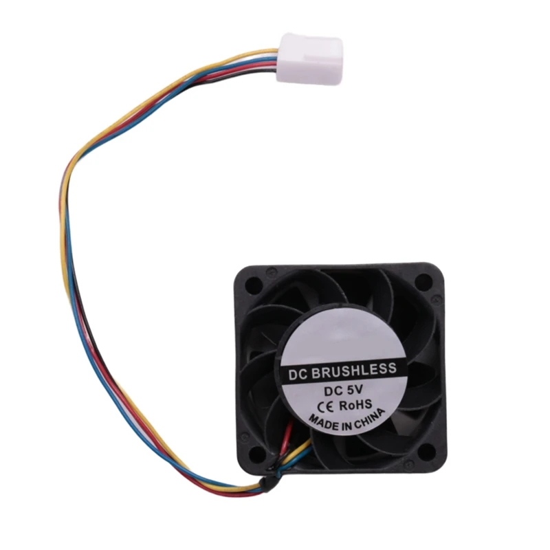 لجيتسون نانو مروحة التبريد 5V ، 4PIN عكس واقية ، تعديل سرعة PWM ، تبريد الهواء قوية