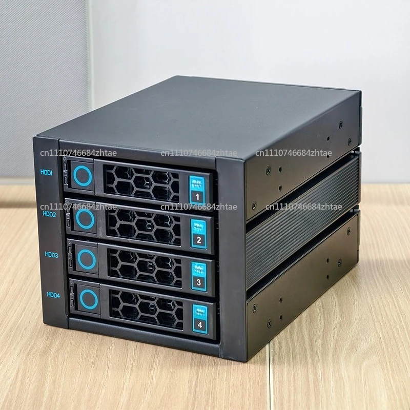 Hot-Swappable Hard Disk Module for Computer Cases with 3 Optical Drive Positions and Backplane Storage Support