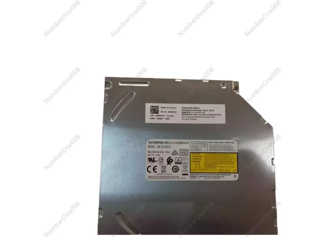 Suitable for DELL Notebook Drive 9.5MM Built-in DVD Burner DU-8A5LH 0PNDVV