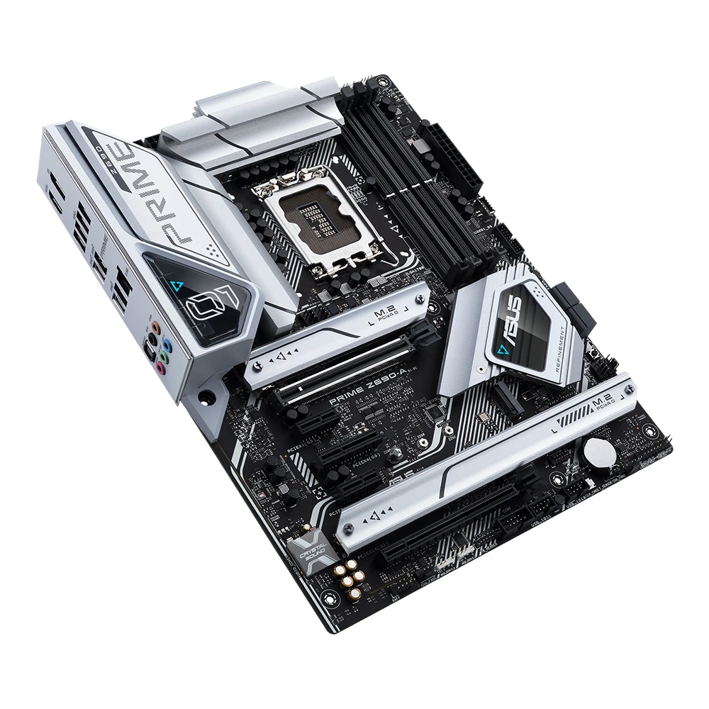 ASUS PRIME Z690-A Motherboard Support i9-14900KF i7-13700K i5-12400F CPU DDR5 6000MHz HDMI M.2 ARGB PCIe 5.0 LGA 1700 Mainboard view 5
