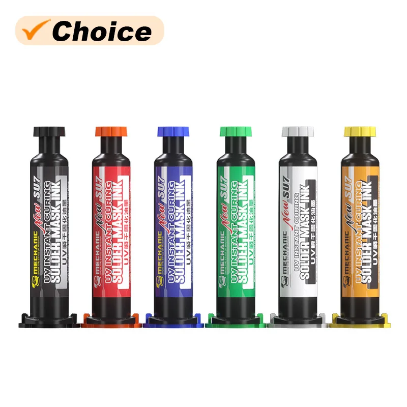 Mechanic UV Instant Curing Solder Mask Ink for PCB BGA Circuit Board Insulating Protect Curing Solder Mask Ink