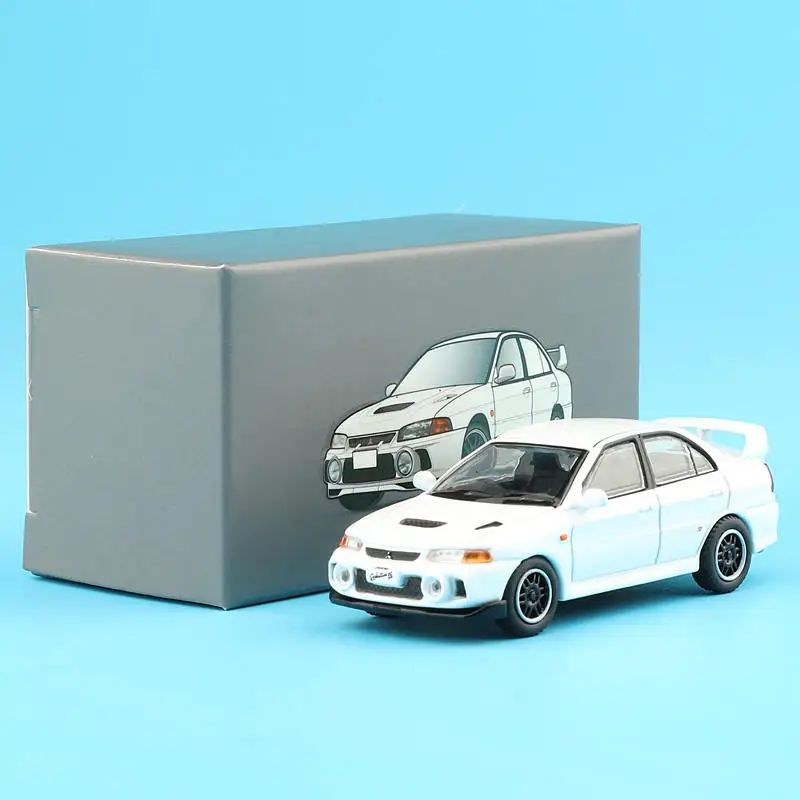 

JKM 1:64 Mitsubishi Lancer Evolution EVO IV литой автомобиль и игрушечные автомобили модель миниатюрной модели автомобиля в масштабе для детей