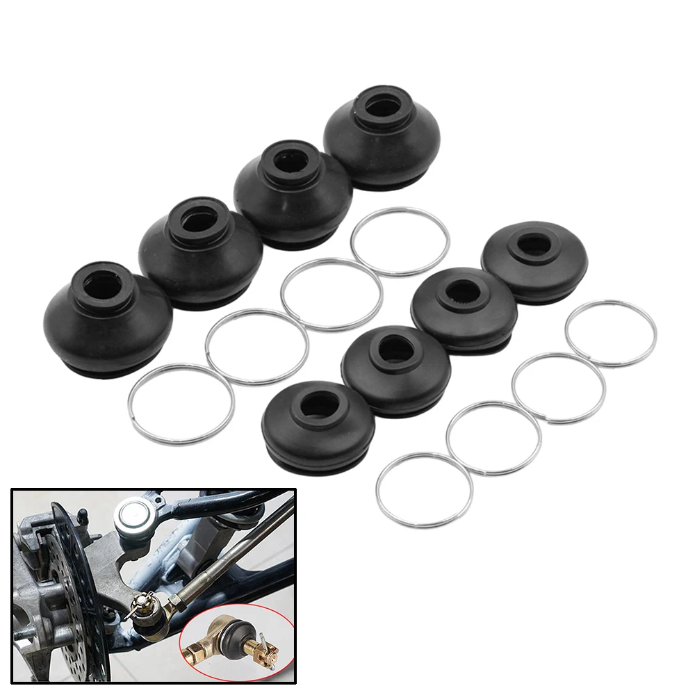 4 pcs/lot Dust Boot Covers Suspension Steering Tie Rod Ends Ball Joint Universal Dust Protection Rubber Cover Kit