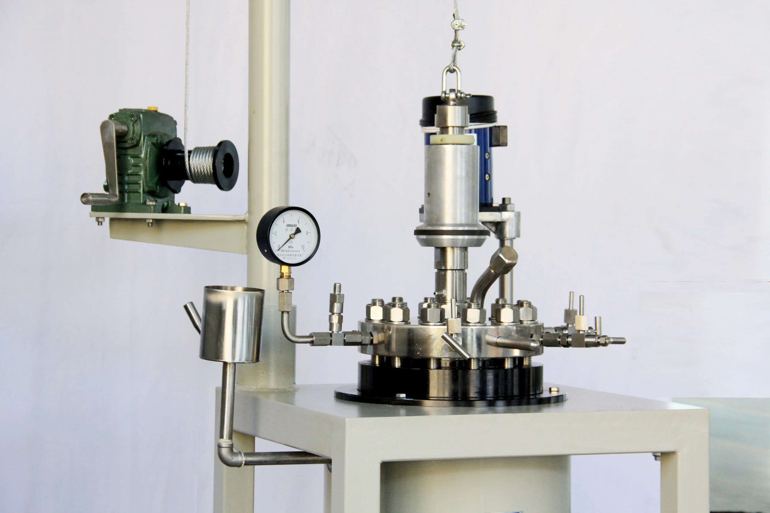 10L Stainless Steel Laboratory Chemical Jacketed Reactor