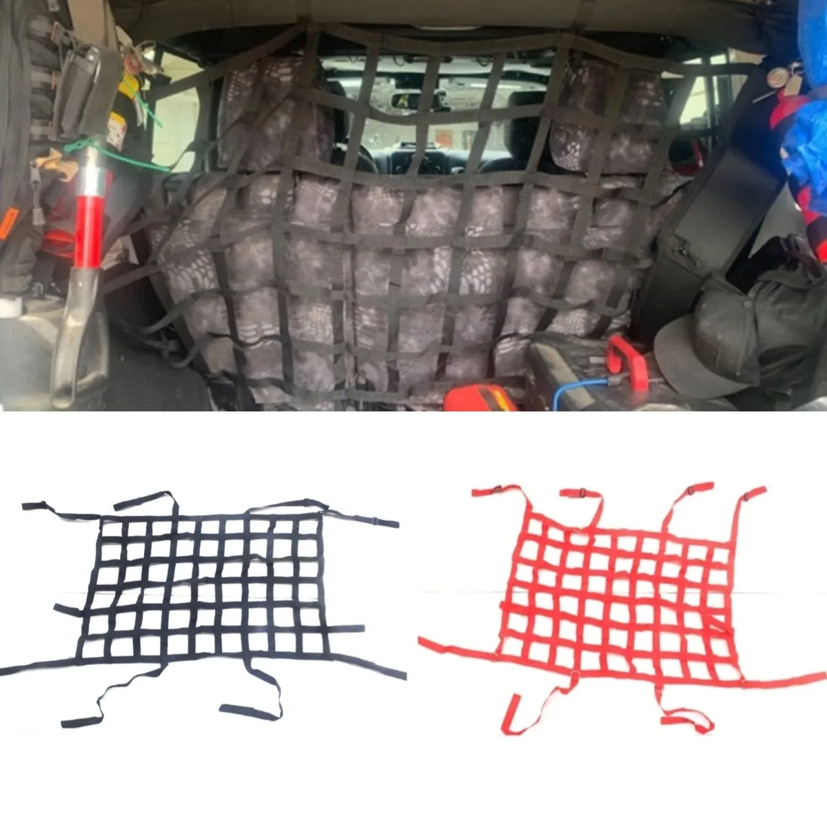 

Изолирующая сетка для автомобильного сиденья, изолирующая сетчатая сумка для собак для JL Wrangler 2018-2021, комплект кузова, автомобильные аксессуары