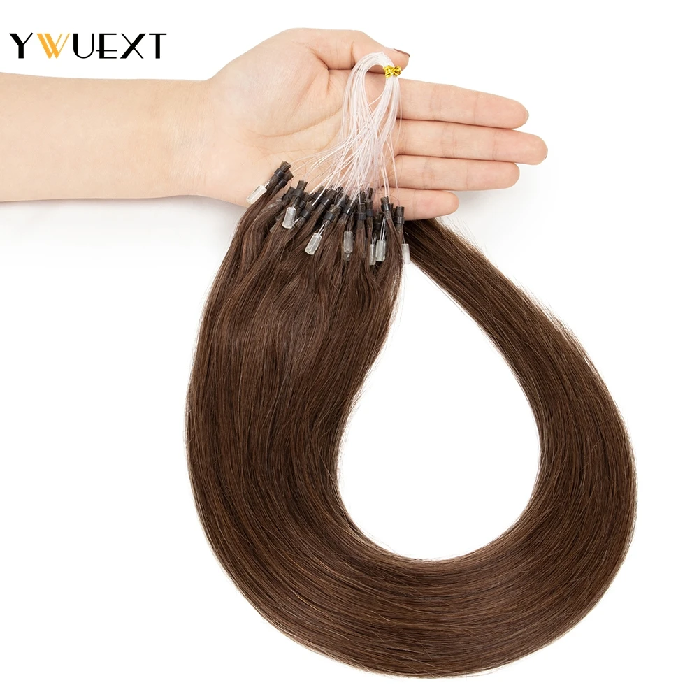 YWUEXT Micro Loop Human Hair Extensions 12