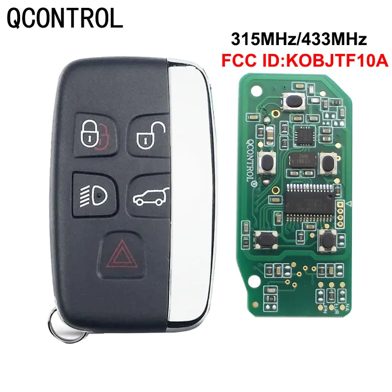 

QCONTROL 315MHz / 434MHz Car Remote Smart Key Suit for Land Rover Discovery 4 / Freelander for Range Rover Sport / Evoque