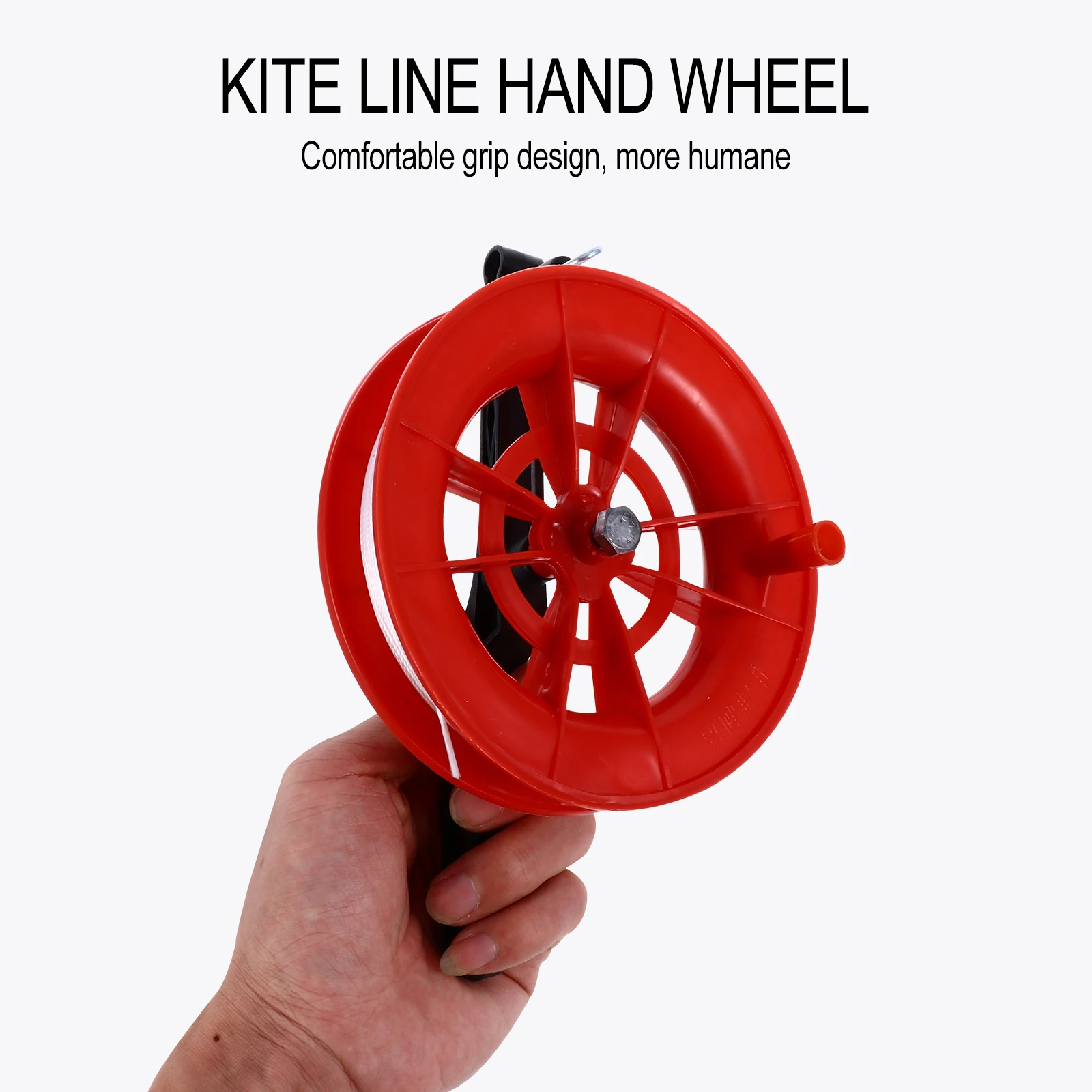 2 stücke Kunststoff Hand Rad Kite Wicklung Reel 150M Linie Abs Kinder Sicher Ergonomische Grip Outdoor Fliegen Tool Kit teile Zubehör