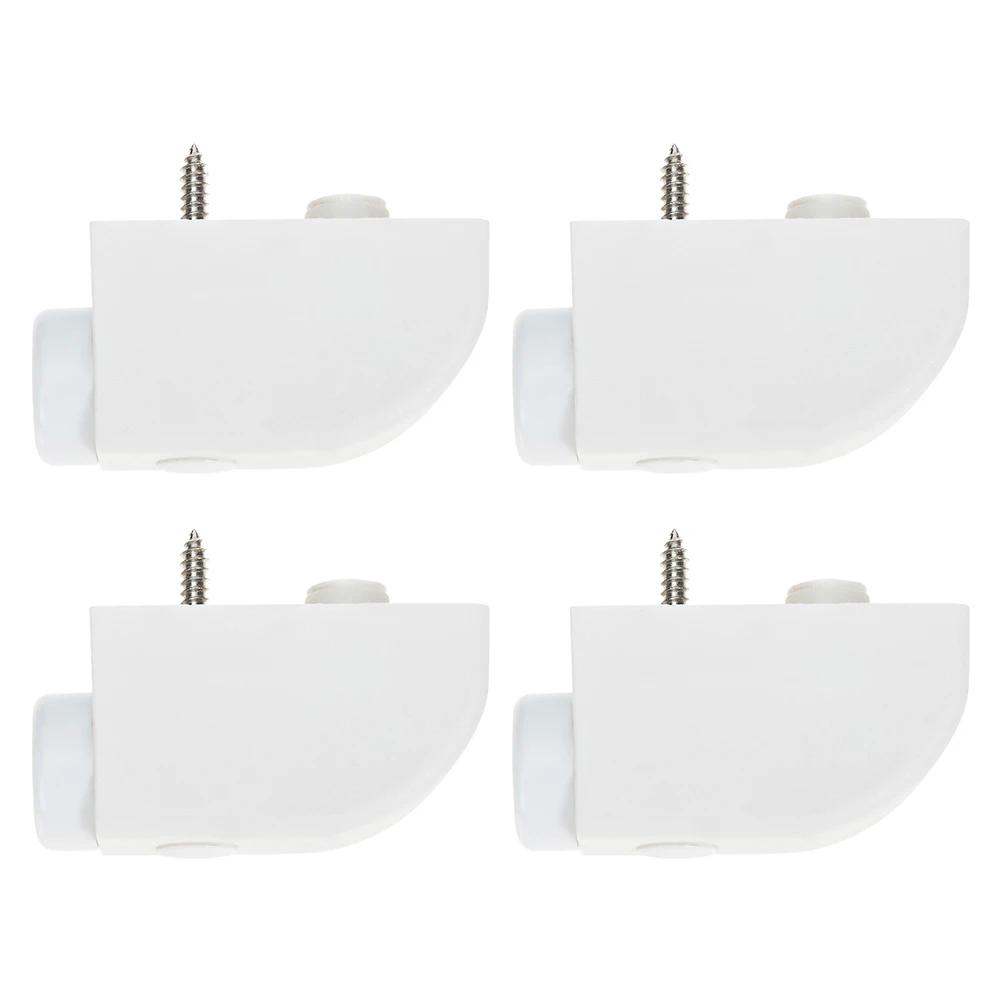 

4pcs Sliding Window Locks Security Block Stopper Durable Ventilation Protection Plastic Door Window Limiter for Kids Pets Safe
