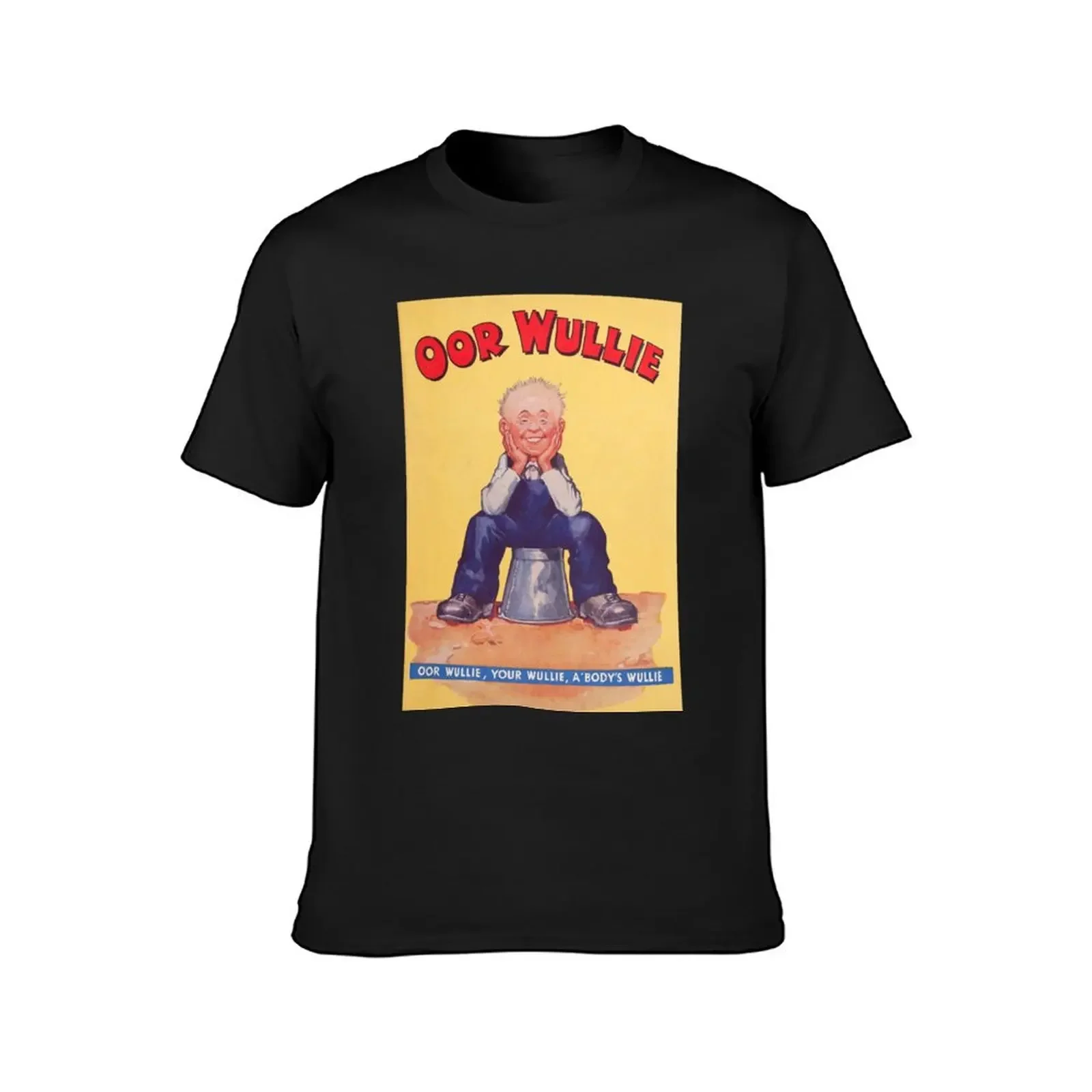 Oor Wullie 1941 Vintage Print. Classic . T-Shirt boys animal print oversized t shirt anime figures t shirts for men graphic