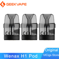 Original GeekVape Wenax H1 Pod Cartridge 2.5ml Tank & 0.7ohm / 1.4ohm mesh coil for Electronic Cigarette Wenax H1 Kit MTL Vape