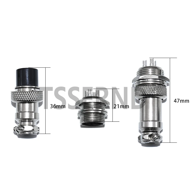 1Pair GX12 Universal Metal 2Pin 3Pin 4Pin 5Pin 6Pin 7Pin Male&Female Aviation Plug Wire Panel Connector
