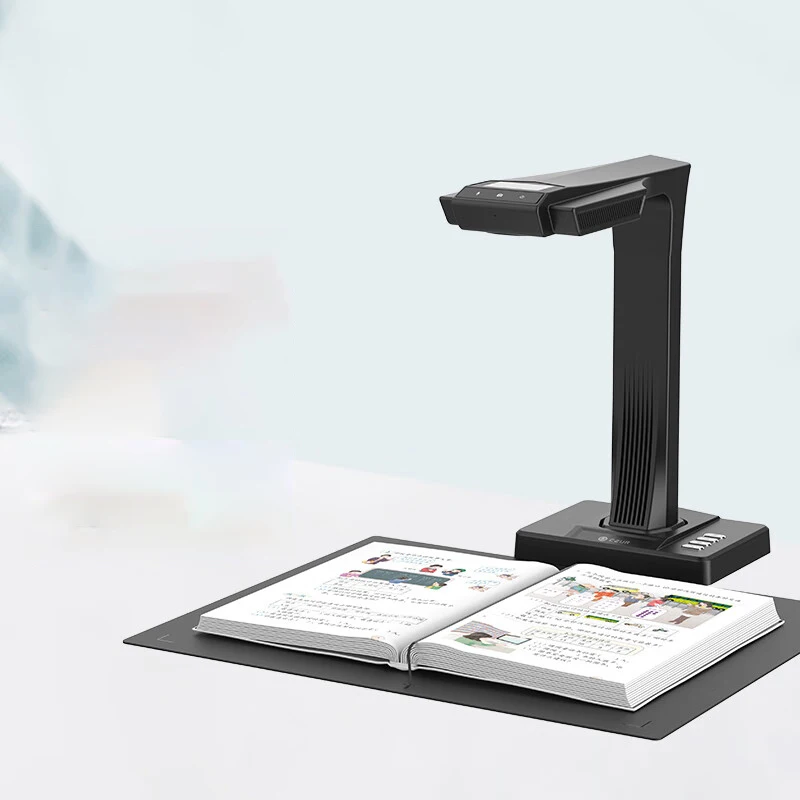 Czur Book Scanner Automatic ET25 Pro OCR A3 Document Camera 180+ Languages 32-bit High-Speed Library Searchable PDF/Tiff USB SDK