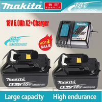100% Brand new original Makita 18V battery, Makita LXT BL1860B BL1860BL1850 BL1830 replaceable rechargeable power tool battery