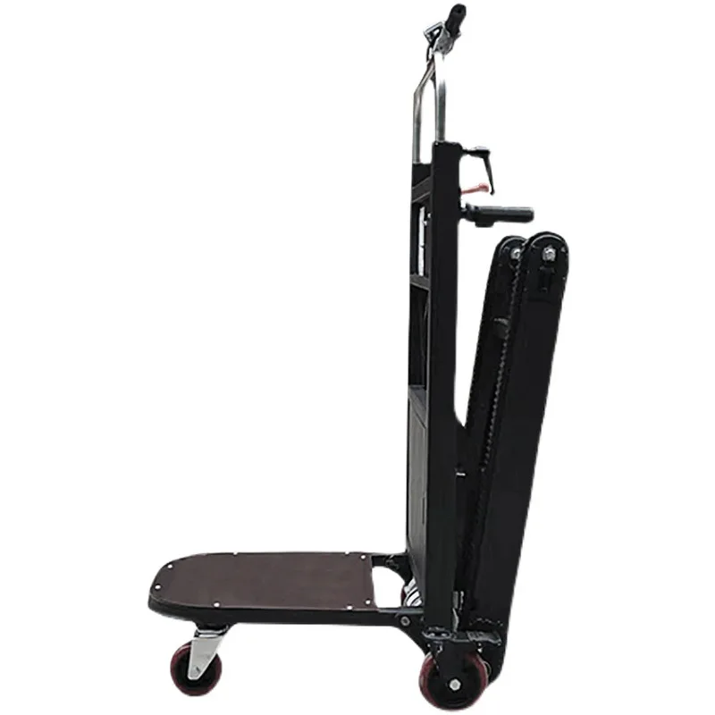 Electric Stair Climbing Machine Hand Trolley Climbing Cart Crawler-type Up And Down Stair Climber Car