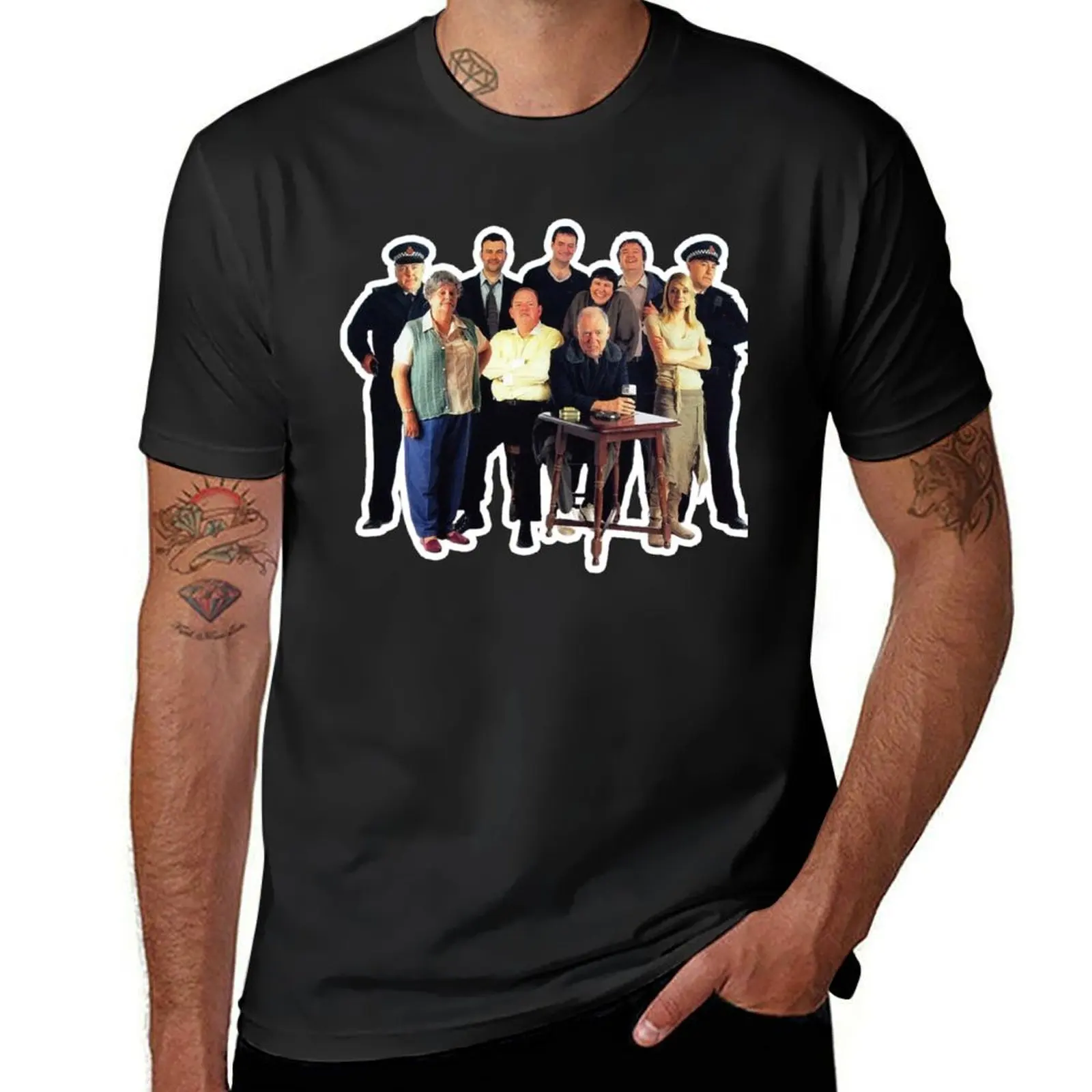 Early tv Doors T-Shirt heavyweights Blouse kawaii clothes mens graphic t-shirts hip hop