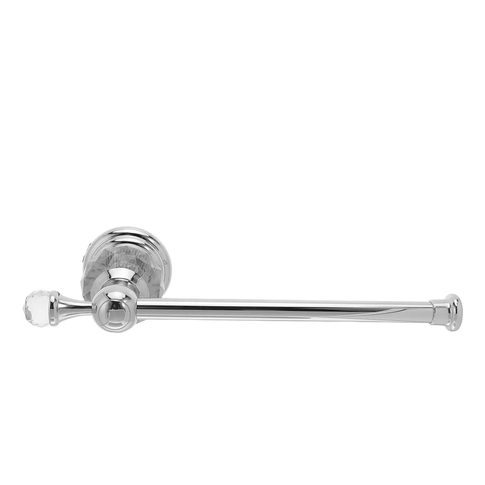 

Wall Toilet Paper Holder Crystal Stainless Steel Paper Towel Rack Roll Dispenser for Bathroom Kitchen Laundry Wall Towel Rack