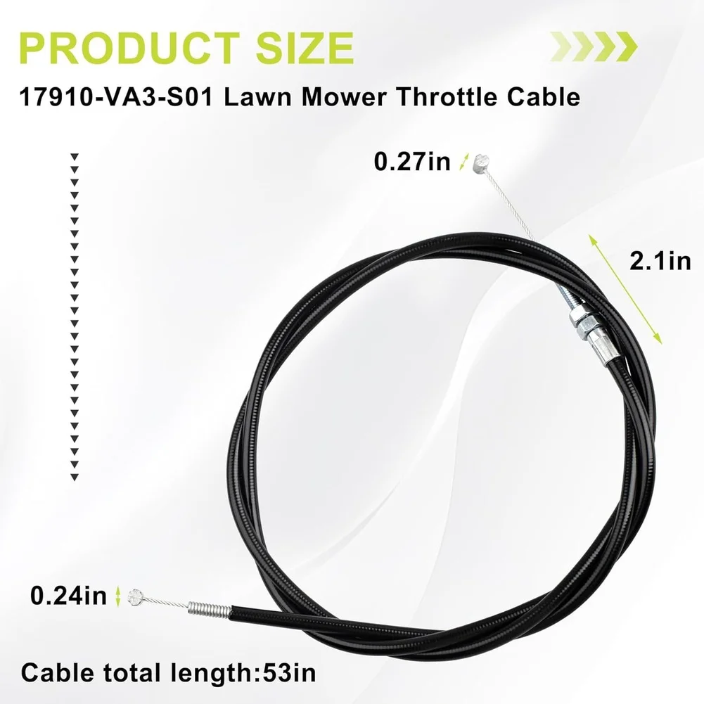 

JS25 JS35 JS45 128T02 Прогулка за косилкой, кабель управления дроссельной заслонкой, запасные части для садовых электроинструментов