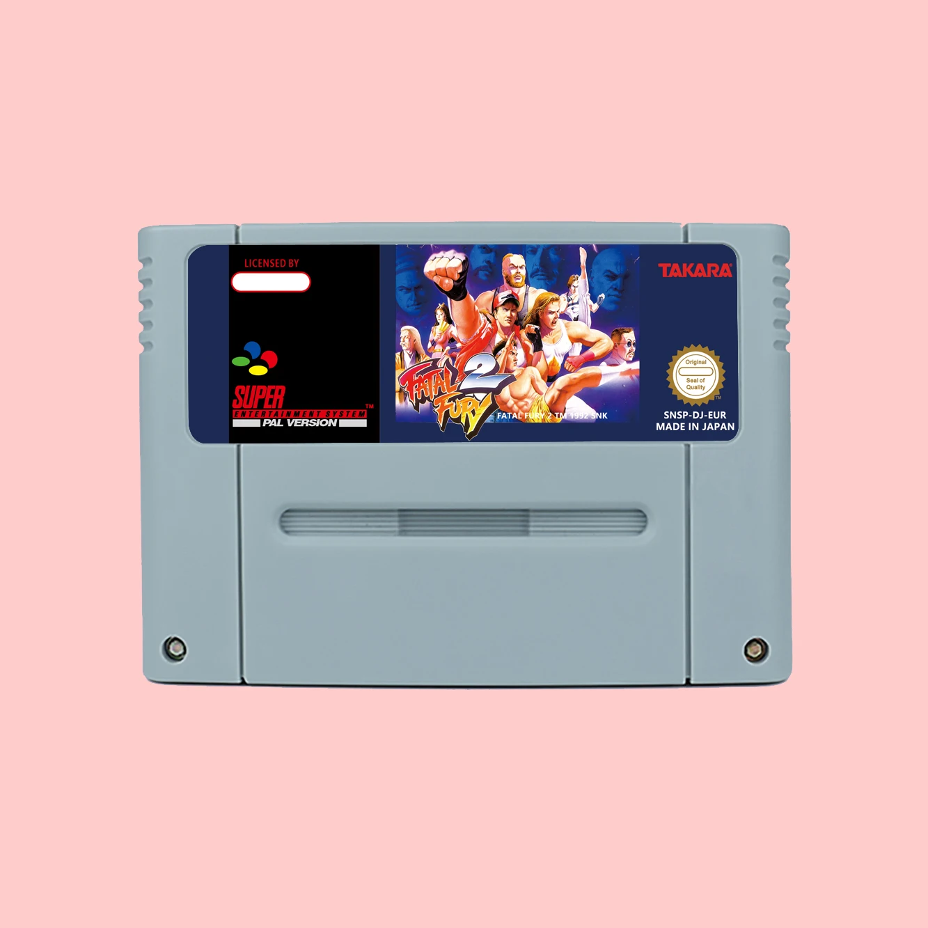 Fatal Fury 2 Action Game Cartridge For SNES 16bit NTSC USA PAL EUR Game Consoles Card