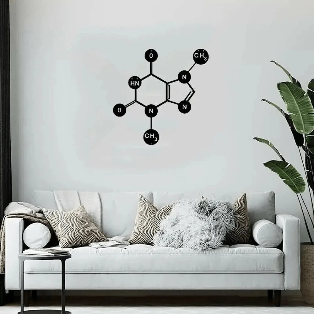 CIFbuy Metal Fish Family Wall Decor عمل فني حديدي مقاس 22 بوصة - تصميم ساحلي معاصر، نحت جدار داخلي حديث لافت للنظر