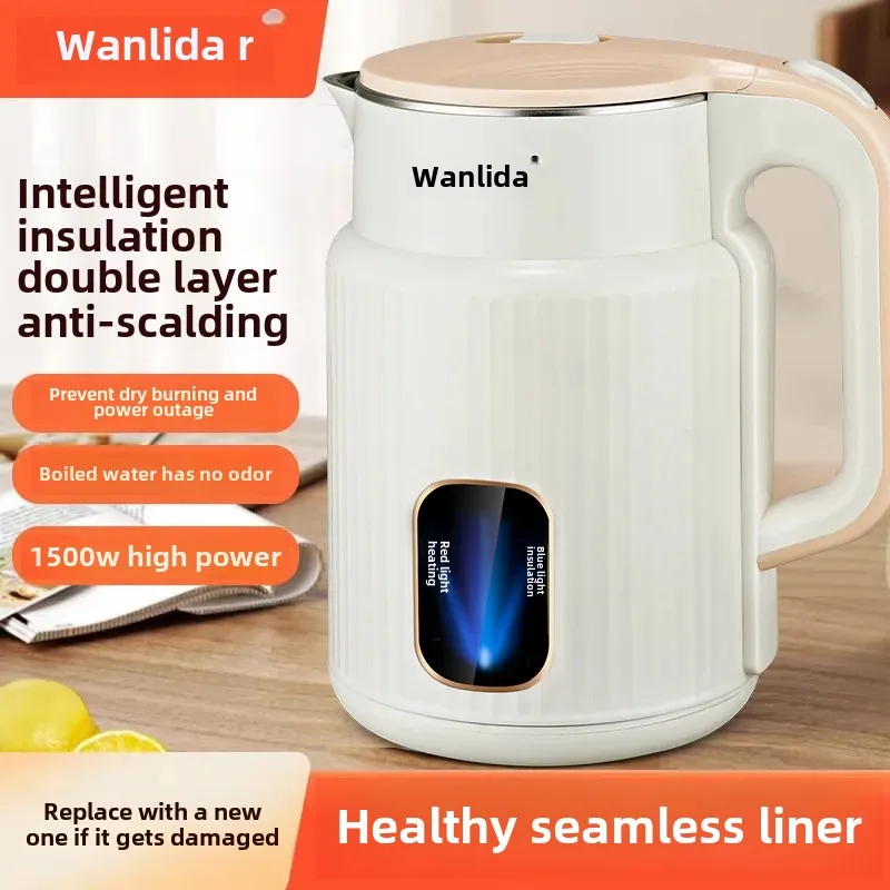 Wanlida Large Capacity Stainless Steel Electric Kettle With Automatic Shutdown For Home And Hotel Use In China Mainland