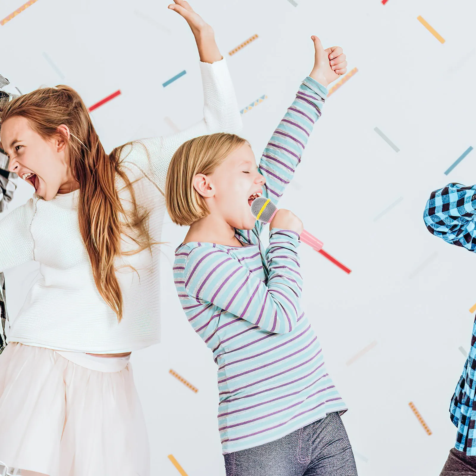 Имитационный микрофон для дете – обзор и цена Kids Microphone Karaoke
