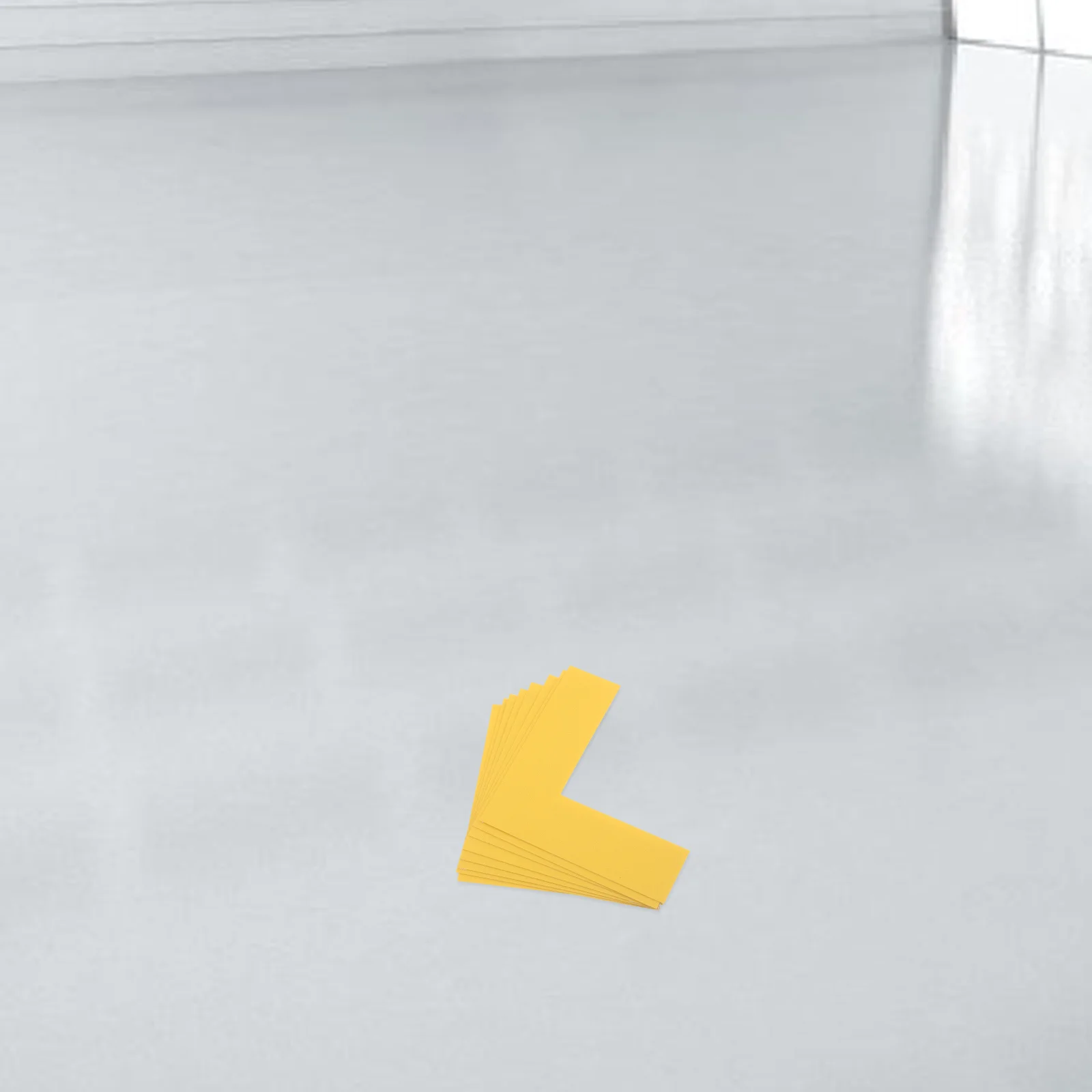 

8 PCS Ground Positioning Sign L Shaped Corner Markers Concrete Floor Desk Warehouse Floors Tabletop Shelving