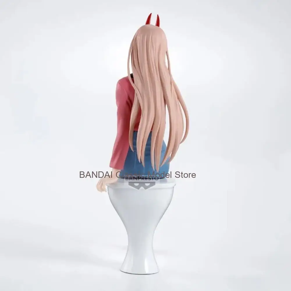 In Stock Bandai Banpresto Chainsaw Man Power Figure 18cm Anime Action Model Collectible Toys Gift