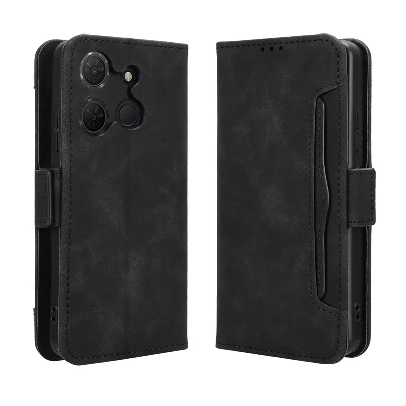 ل TCL 503 الفاخرة الجلد يشعر بلون الجلود ل TCL 503 فتحة للبطاقات حماية جراب الهاتف المحمول