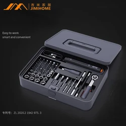 JIMIHOME Home Use Electric Hand Drill Set Hardware Toolbox Multifunctional Storage Electrician Electric Screwdriver Power Tools