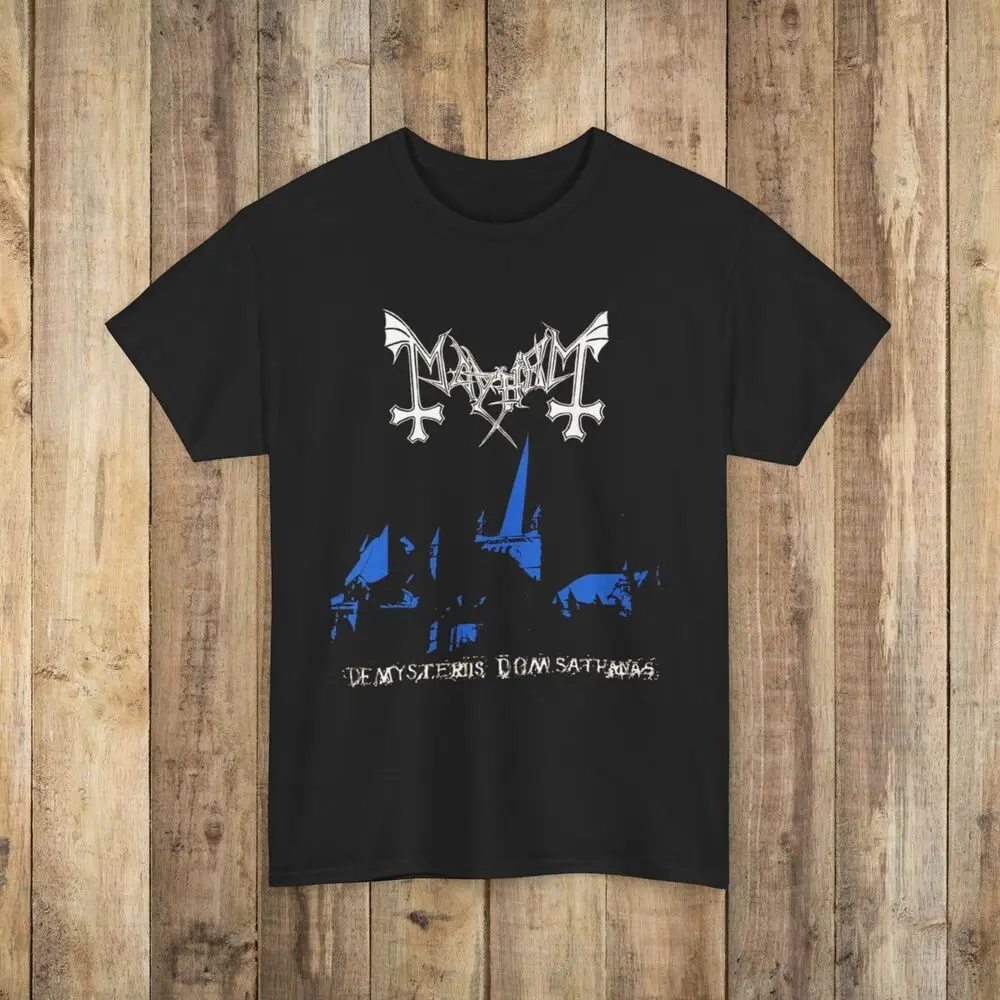 Mayhem De Mysteriis Dom Sathanas Adult T-shirt  Tees High Quality 100%Cotton Short Sleeve