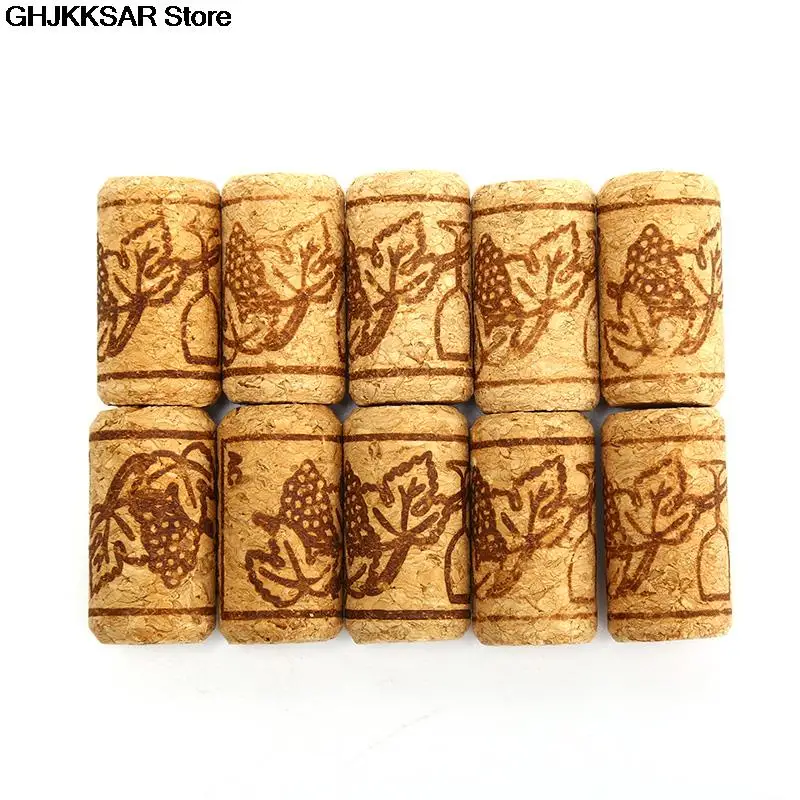 10 قطعة سدادة الفلين النبيذ قابلة لإعادة الاستخدام وظيفية المحمولة ختم زجاجة النبيذ سدادة لزجاجة أدوات البار اكسسوارات المطبخ