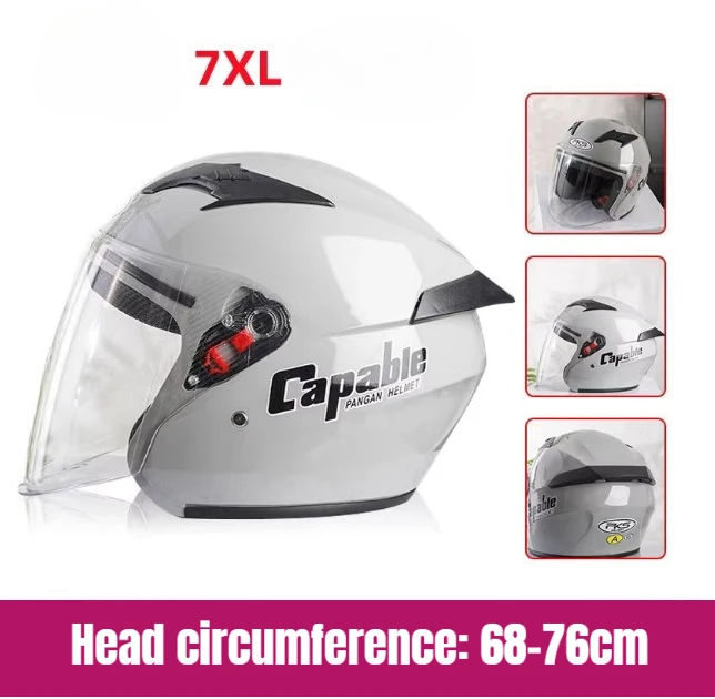 Unisex Motorcycle Helmet 5XL 6XL 7XL Big Size Available in All Seasons,Big Head Circumference 60-76cm Riding Safety Helmet - AliExpress 201355758 Unisex Motorcycle Helmet 5XL 6XL 7XL Big Size Available in All Seasons,Big Head Circumference 60-76cm Riding Safety Helmet - AliExpress 201355758